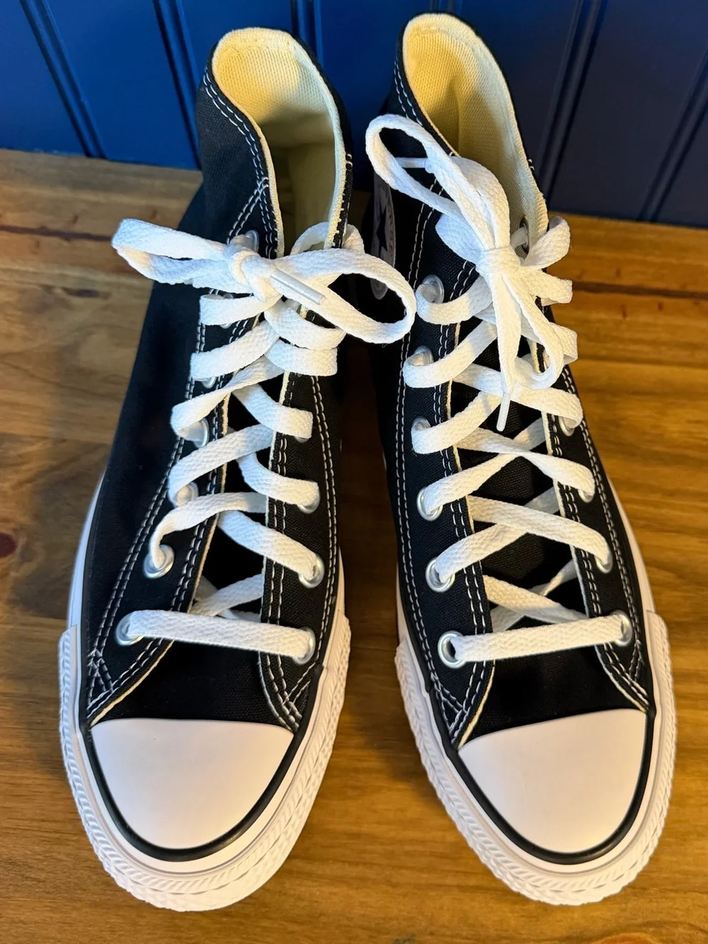 Converse Chuck Taylor All Star High Top Black Sneakers Women 7.5 Men 5.5 M9160